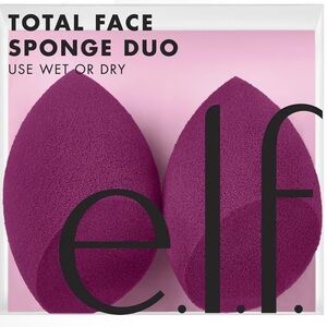 ELF Total Face Sponge Duo - Purple